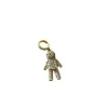 Pingente Menino zircônia Micro cravação Prata 925 Ouro 18k