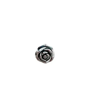 Pingente Flor M Bali Prata 925