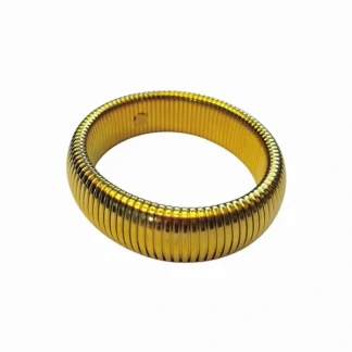Pulseira Aço cirúrgico fechada dourada