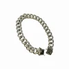 Pulseira Grumet Zircônia 20 cm Prata 925 Ródio