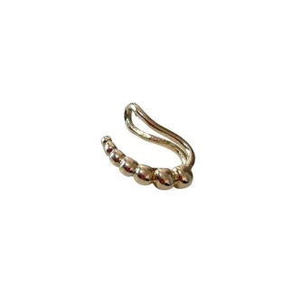 Piercing 1 Prata 925 Ouro 18K