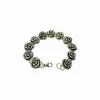 Pulseira Flor 19 cm Prata 925 Bali