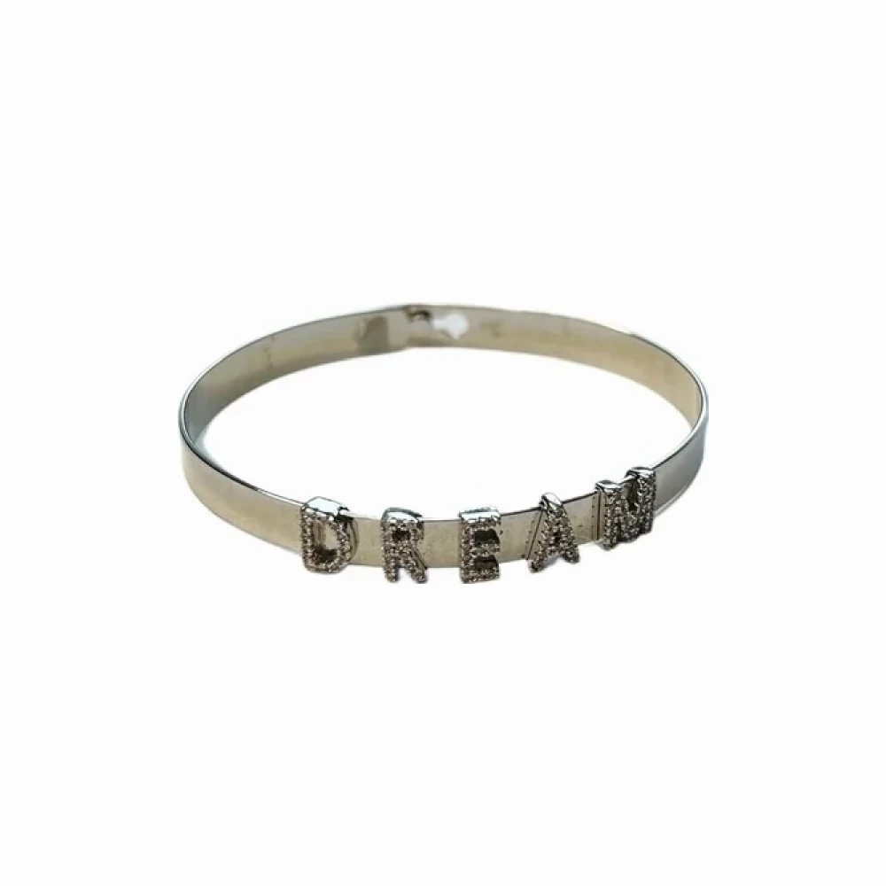 Pulseira Bracelete DREAM zircônia Prata 925 Ródio, Bottega D'Oro
