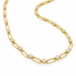 Colar Luce d’Oro Moissanite (foto 3)