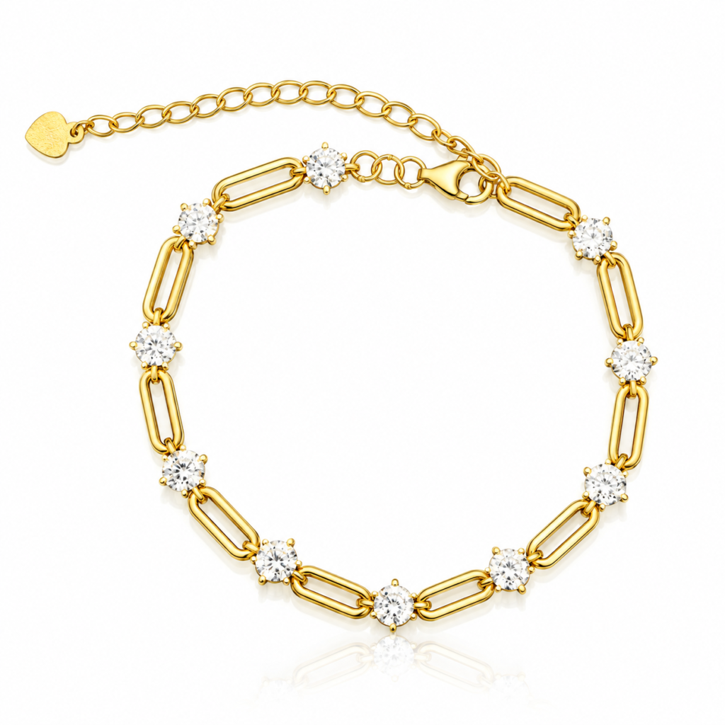 Pulseira Luce d’Oro Moissanite