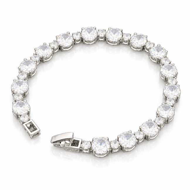 Pulseira Riviera Luce Alternata — 17 cm