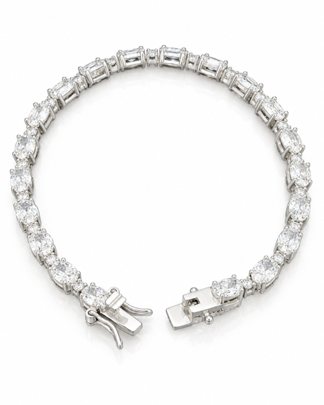 Pulseira Riviera Luce Ovale — 17 cm